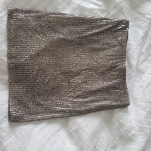 RW&CO Sequin Mini Skirt